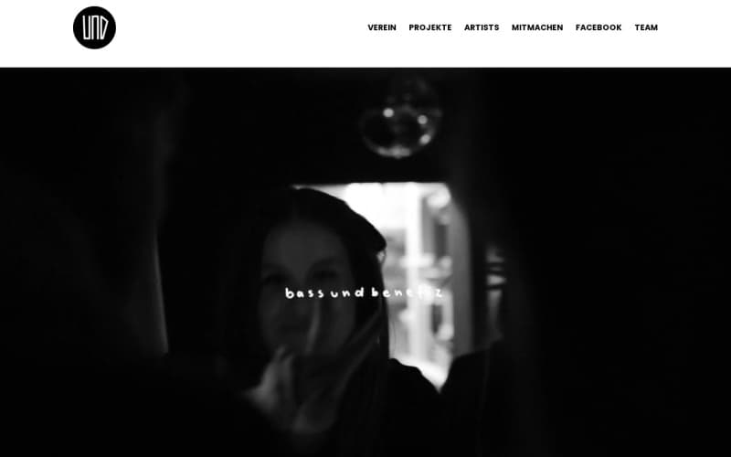Screenshot Verein Bass und Benefiz