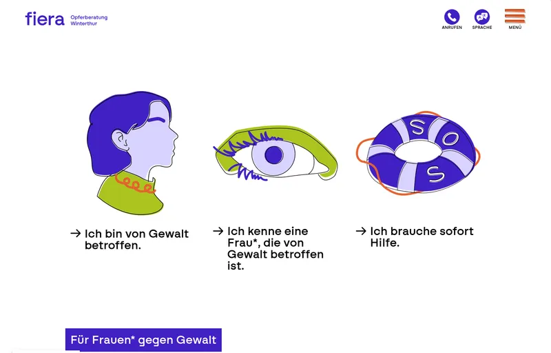 Screenshot Fiera Opferberatung